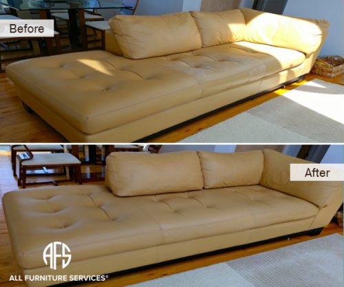 Aniline-top-grain-waxed-finished-leatehr-discoloration-sweat-urine-liquid-damage-repair-dyeing-cleaning