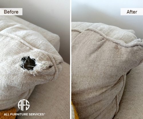 Animal-Damaged-Fabric-Sofa-repair-stitch-tear-fabric-restoration-patch-dog-cat-bite-tear-chunk-missing-upholstery