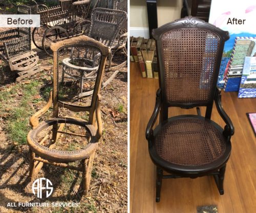 Antique-Cane-back-seat-Chair-recaning-sand-strip-refinish-detail-restoration-furniture-NYC-canning-Staten-Island